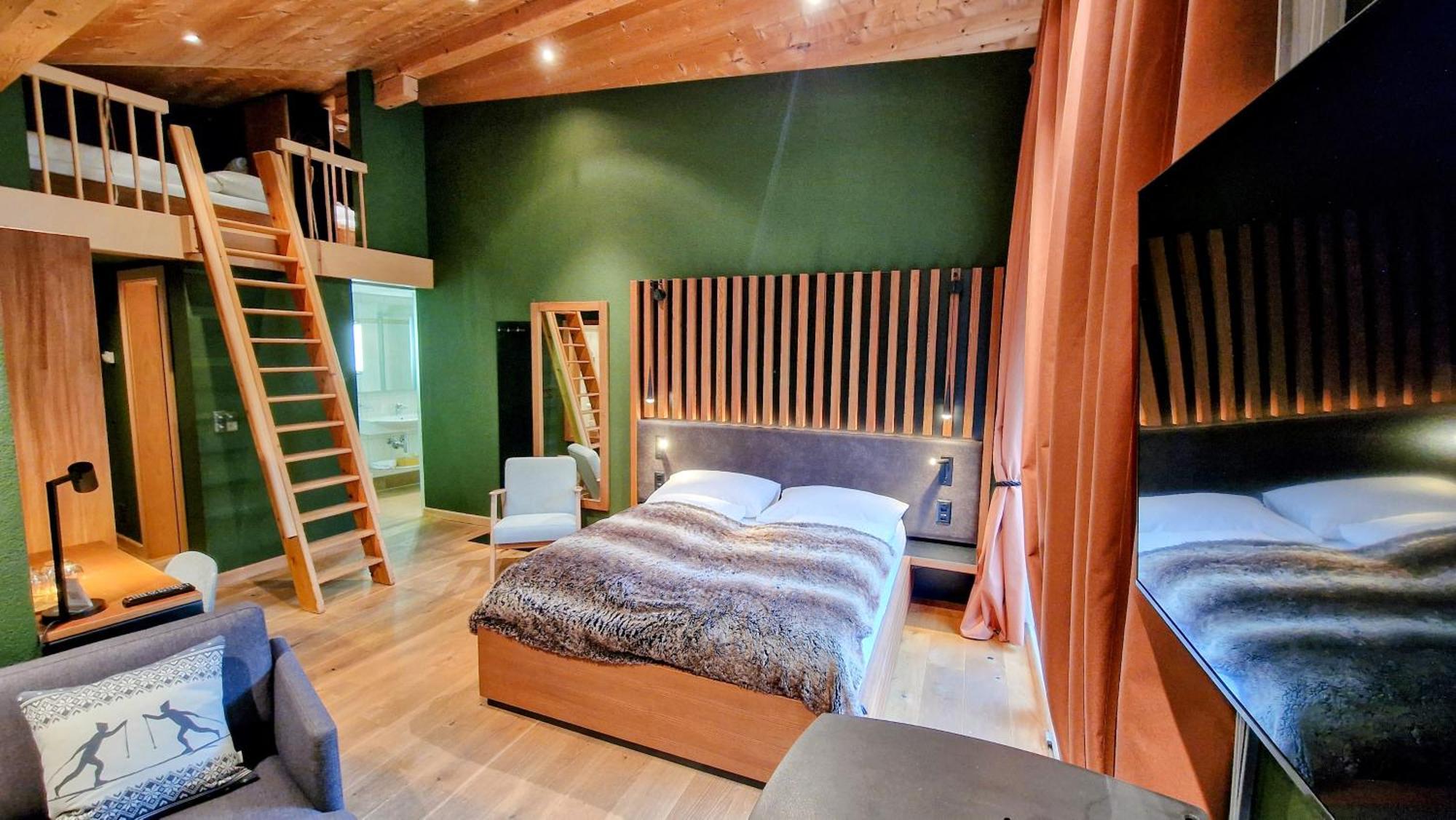 Amber Ski-In/Out Hotel & Spa 萨斯费 外观 照片